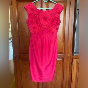 Boden red dress